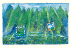 東京・青山で、『ふたごのかがみ ピカルとヒカラ』絵本原画展を開催（8/23〜9/1）