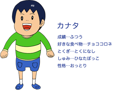 登場人物紹介 山田県立山田小学校 あかね書房